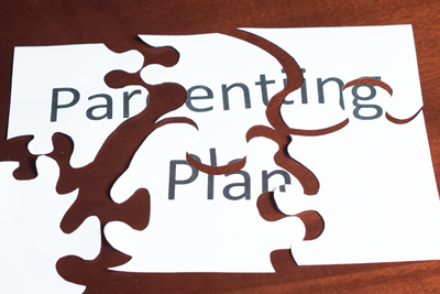 Puzzle symbolizing parenting plan modification in Everett